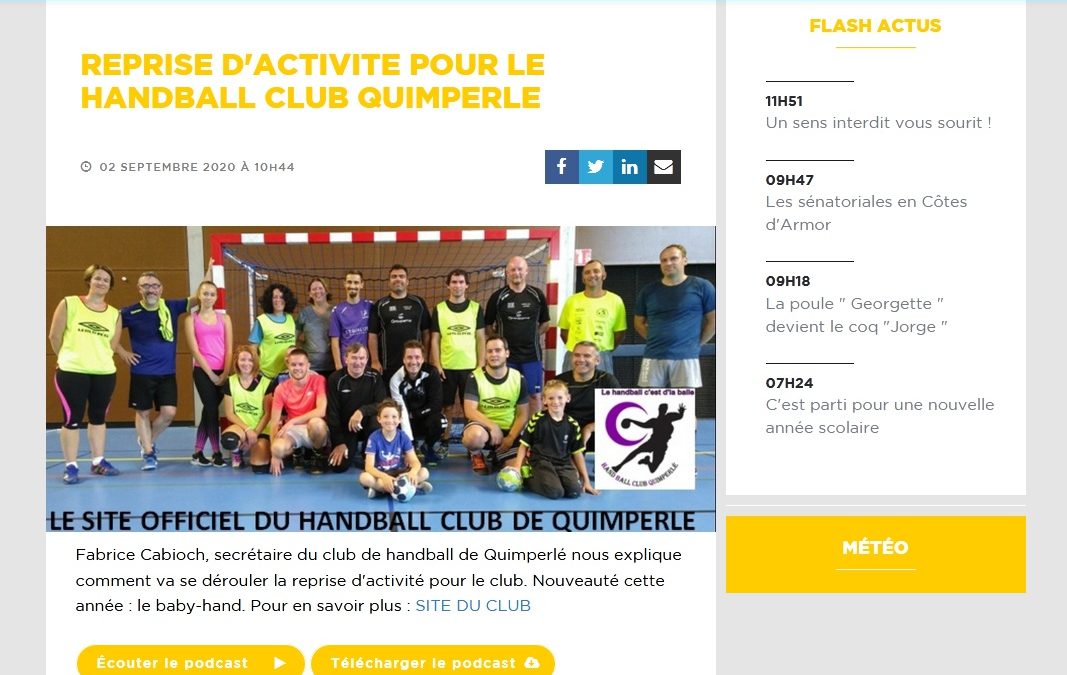 Interview Océane fm